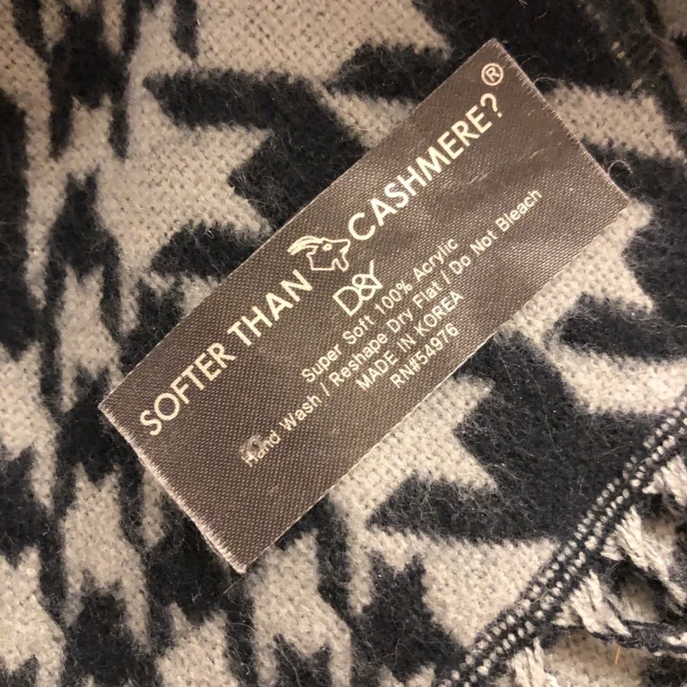 Classic Softer Than Cashmere Plaid Fringe Scarf